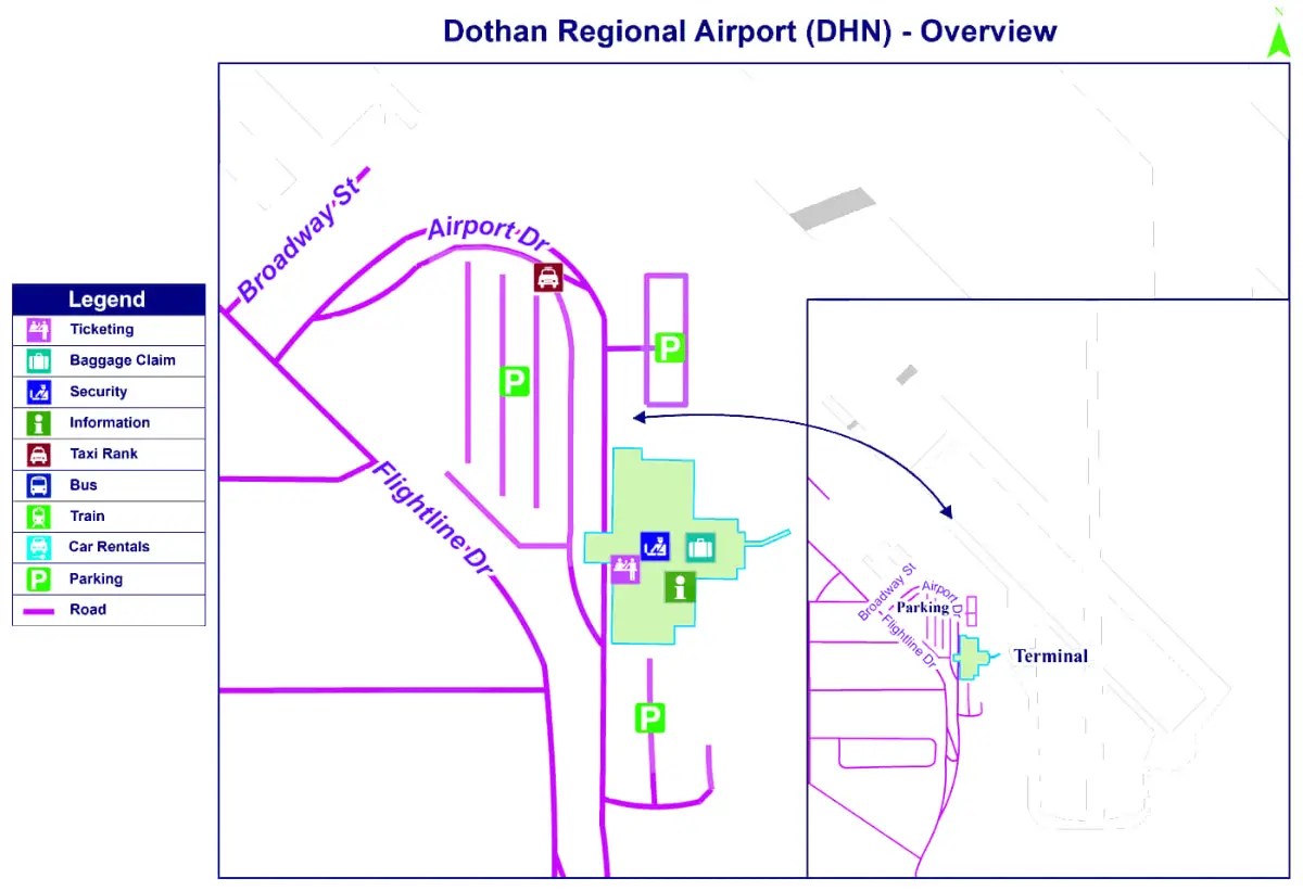 Direct flights from Dothan Regional Airport Europefly