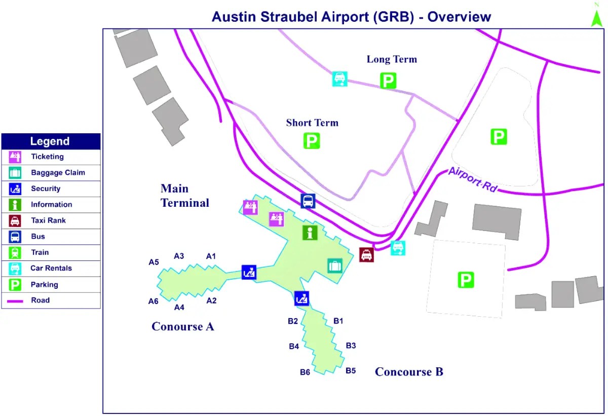 Direct flights from Austin Straubel International Airport Europefly