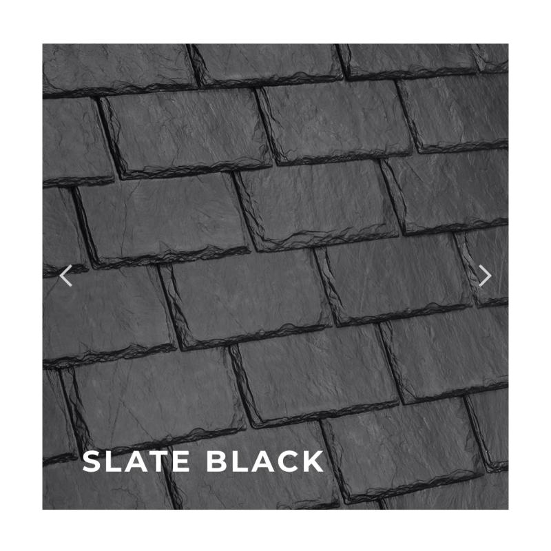 DAVINCI SINGLEWIDTH SLATE BLACK Eurotech Roofing Supply
