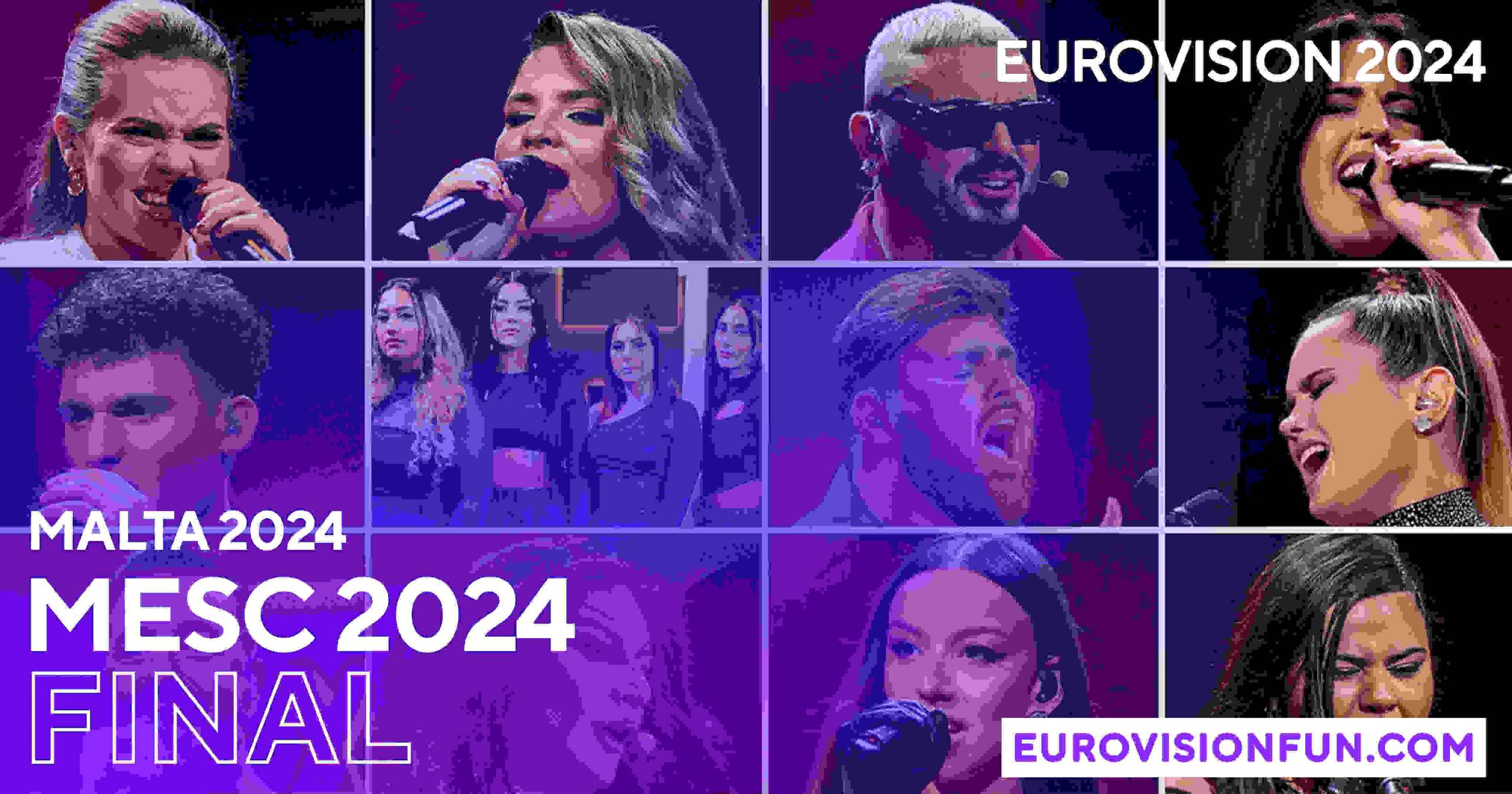 Malta Tonight the final of MESC 2024! Eurovision News Music Fun