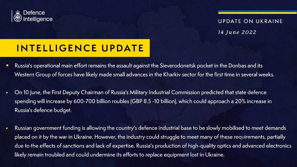 AFU Counter-Offensive Continues. British Intelligence.