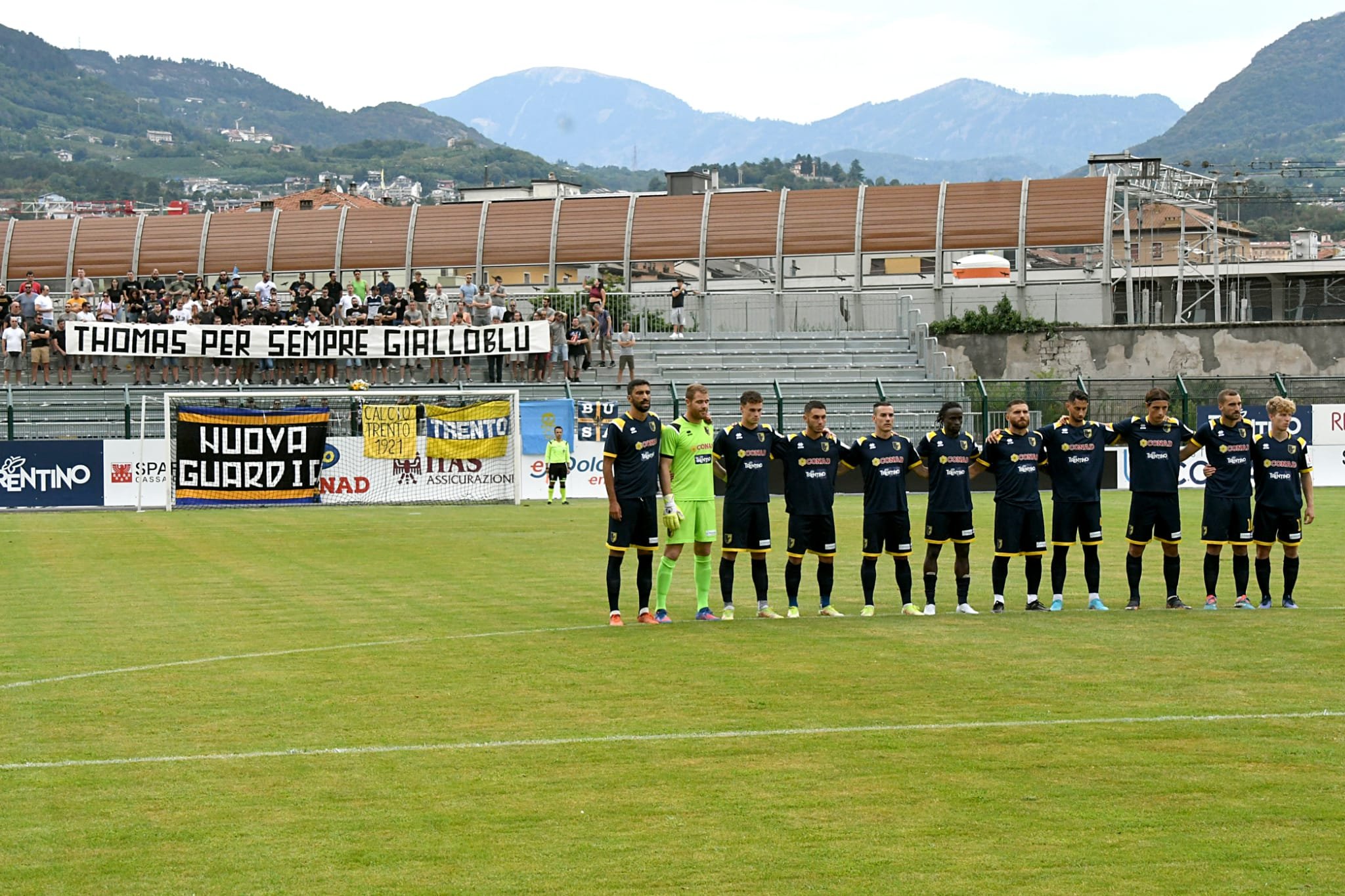 Heartbreak as avid fan of A.C. Trento (Italy) dies of sudden illness