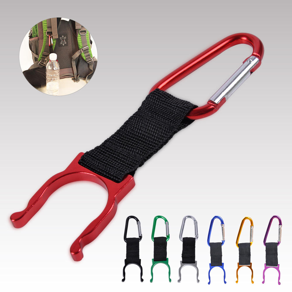 Outdoor Mineral water bottle Water Holder Bottle Clip Keychain hanging