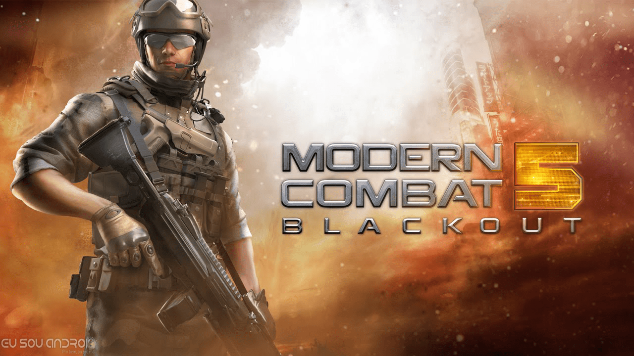 Modern Combat 5 Blackout MOD APK Eu Sou Android
