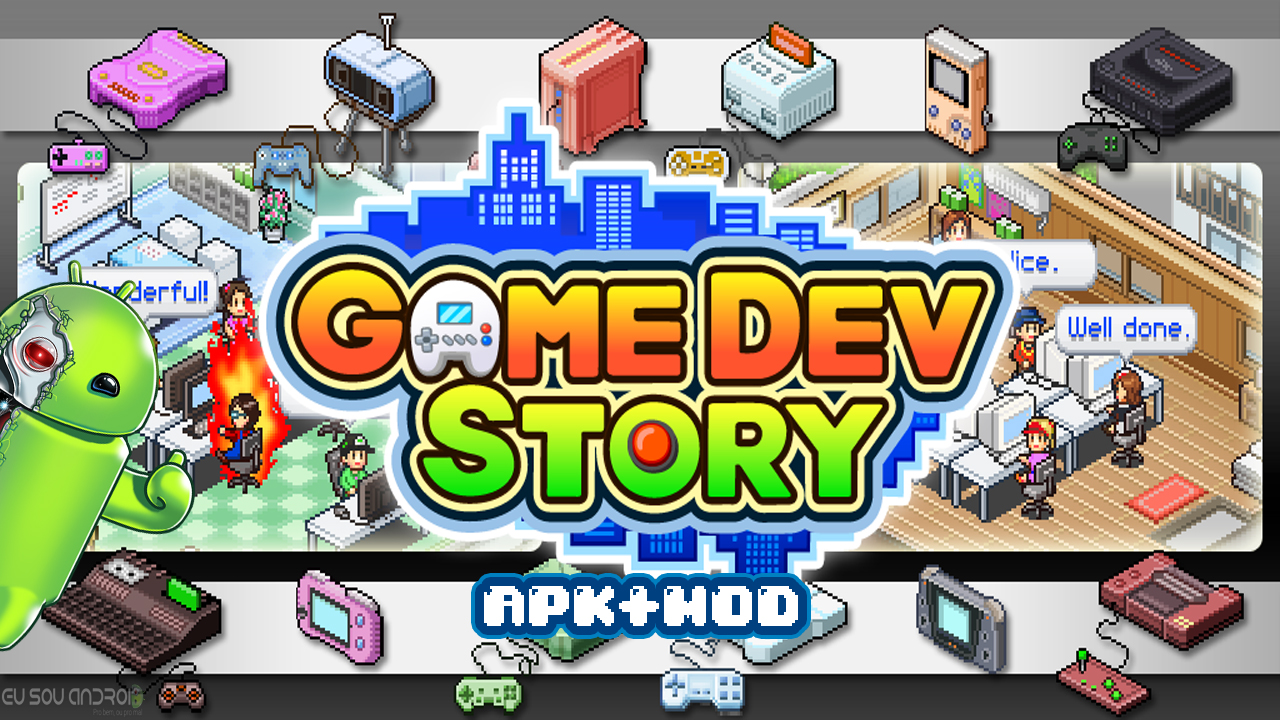 Game Dev Story MOD APK Eu Sou Android