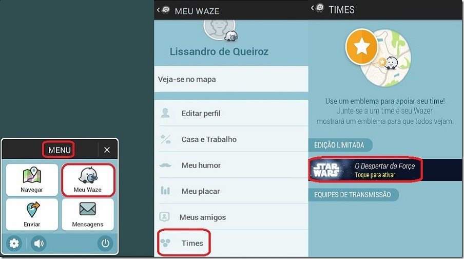 Tutorial Por a voz do C3PO no Waze Eu Sou Android