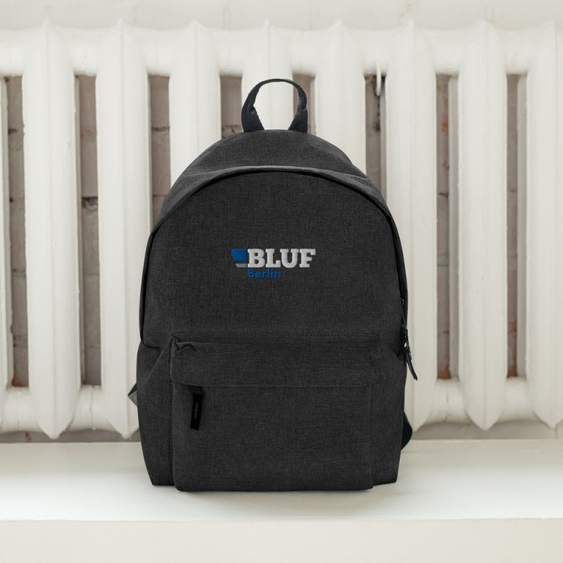 BLUF Berlin Embroidered Backpack