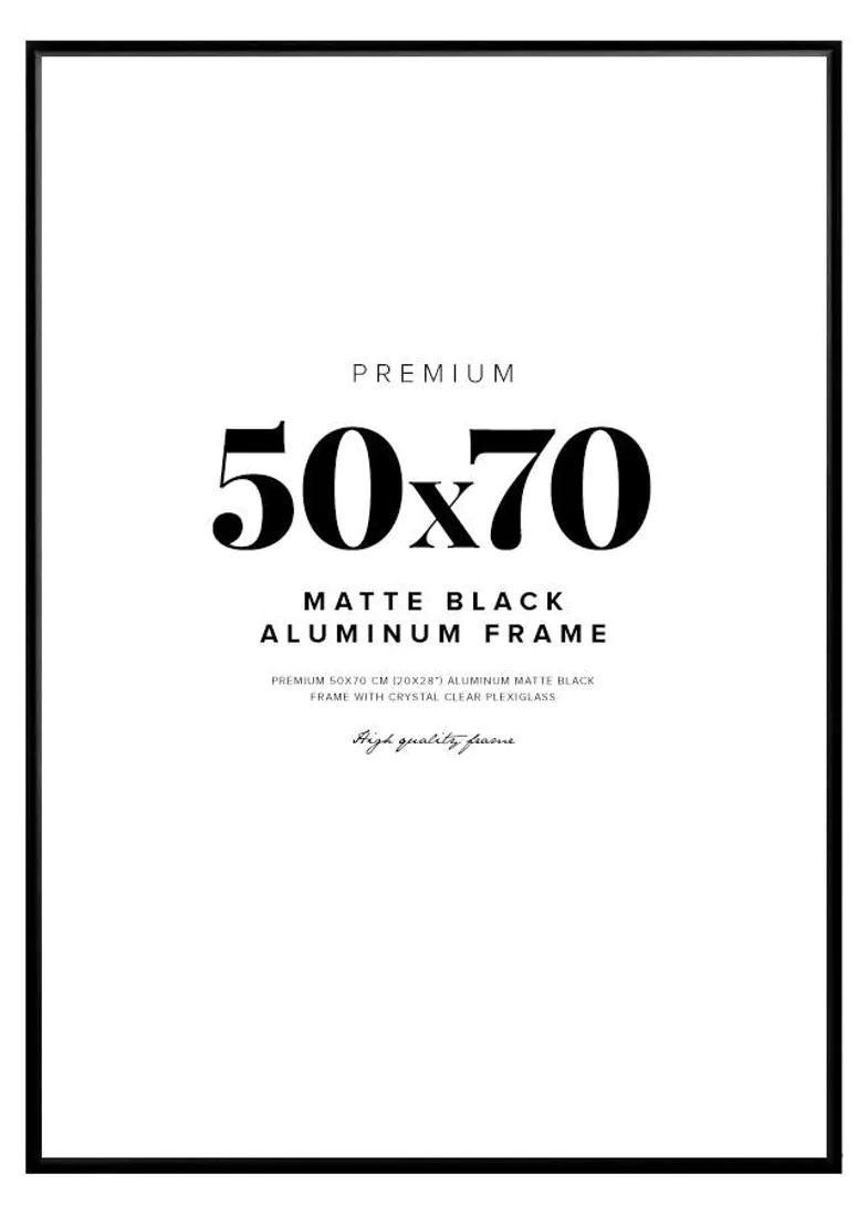 Black metal frame 20" x 28" EU Supplies