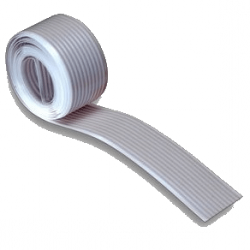Flat cable 25 IDC conductors, gray, 1.27 pitch