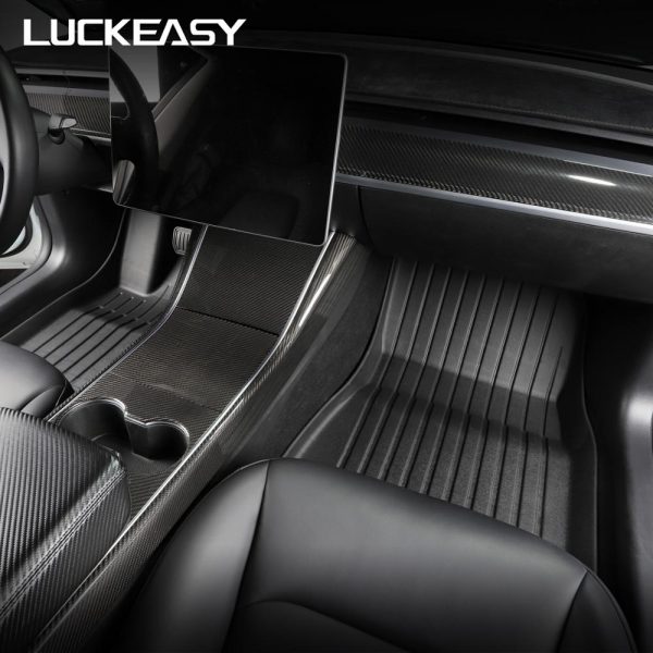Tesla Model 3 Custom Fit AllWeather Floor Mats EVACCS