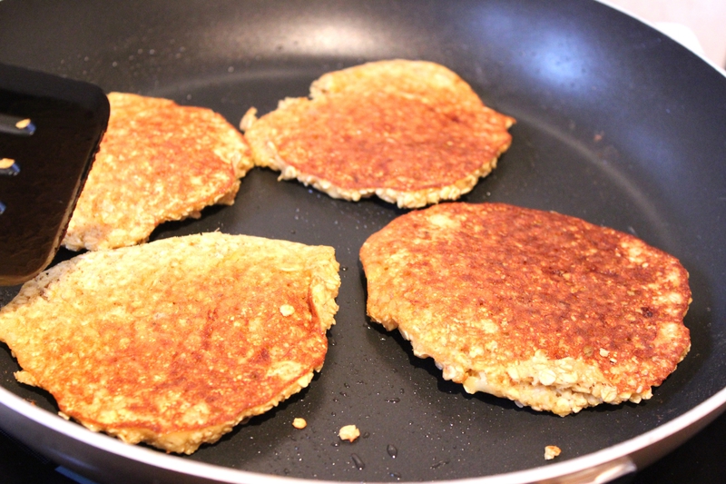 Galettes d’avoine à la banane Eva Cuisine