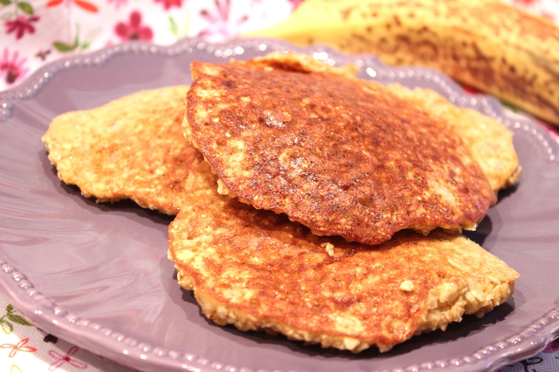 Galettes d’avoine à la banane Eva Cuisine