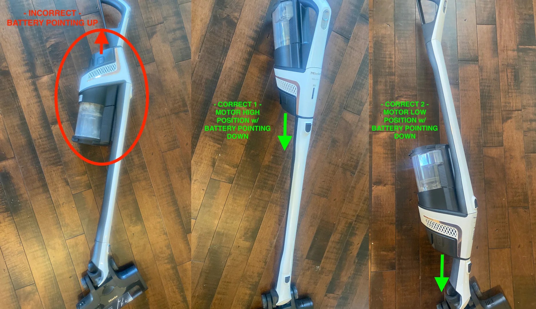 Miele Triflex Setup and Configuration