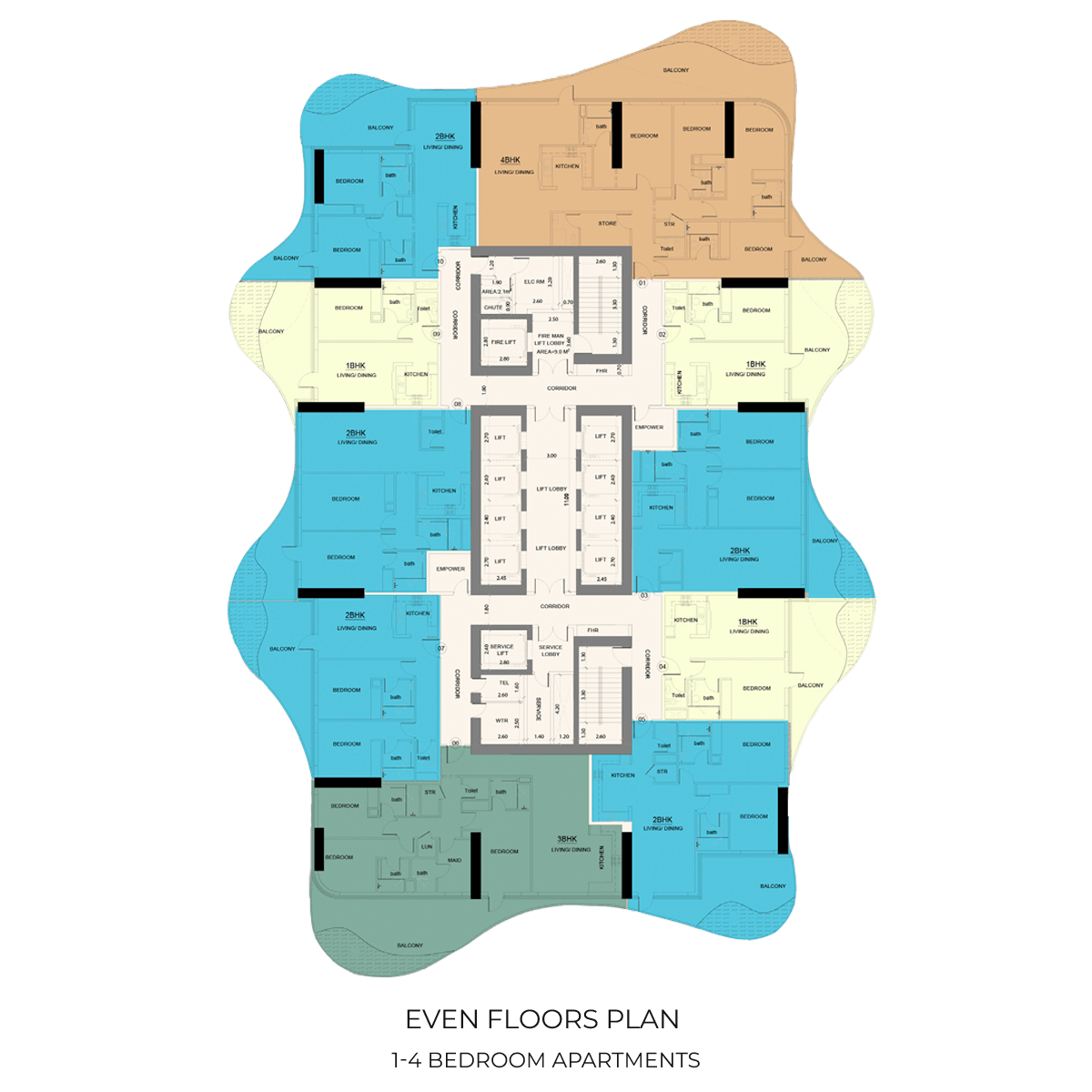 Volga Tower от Tiger Properties EVA Real Estate LLC