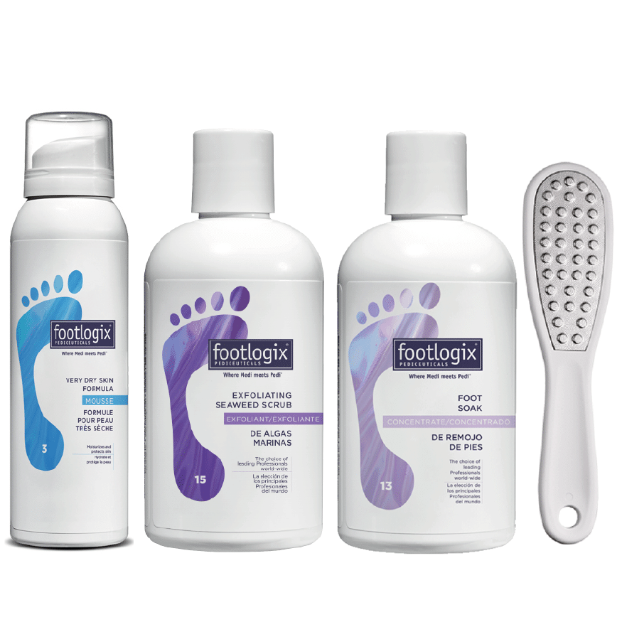 How to At Home Footlogix Pedicure Eva Mercedes