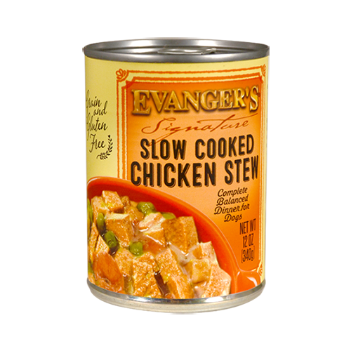 Slow Cooked Chicken Stew 12 oz Evanger's Dog & Cat Food Co., Inc.
