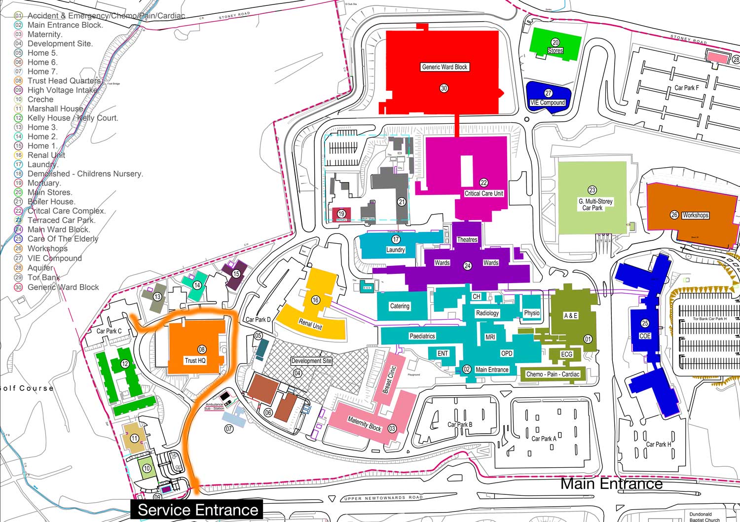 UlsterHospital EVANI