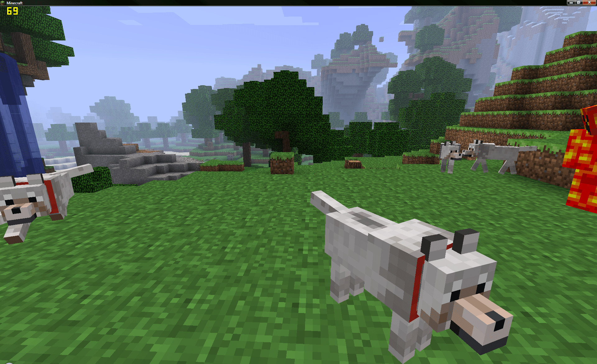 Minecraft Wolves!