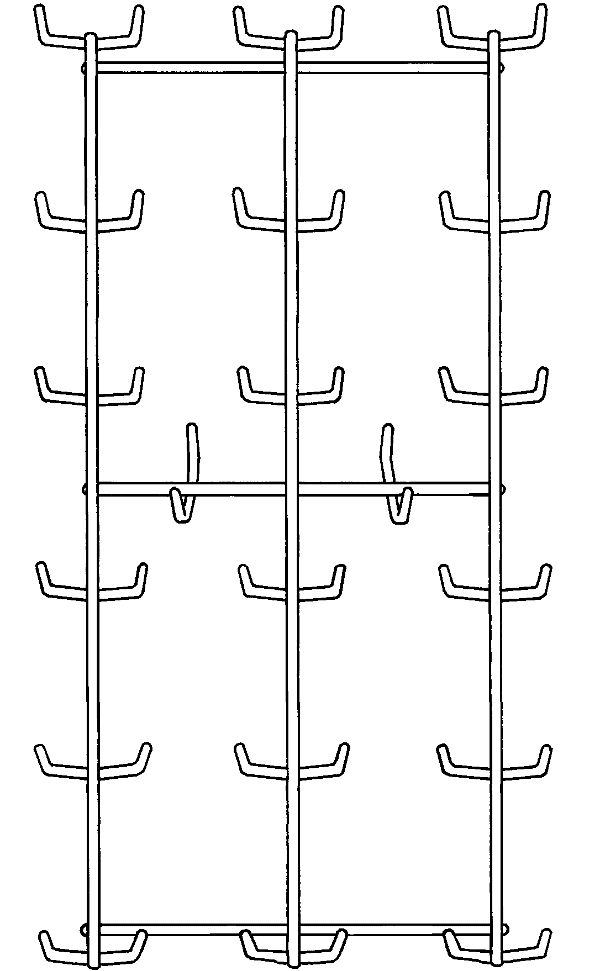 Wreath Rings Grave Blanket Clamp WREAGR02 Evans Christmas Supply