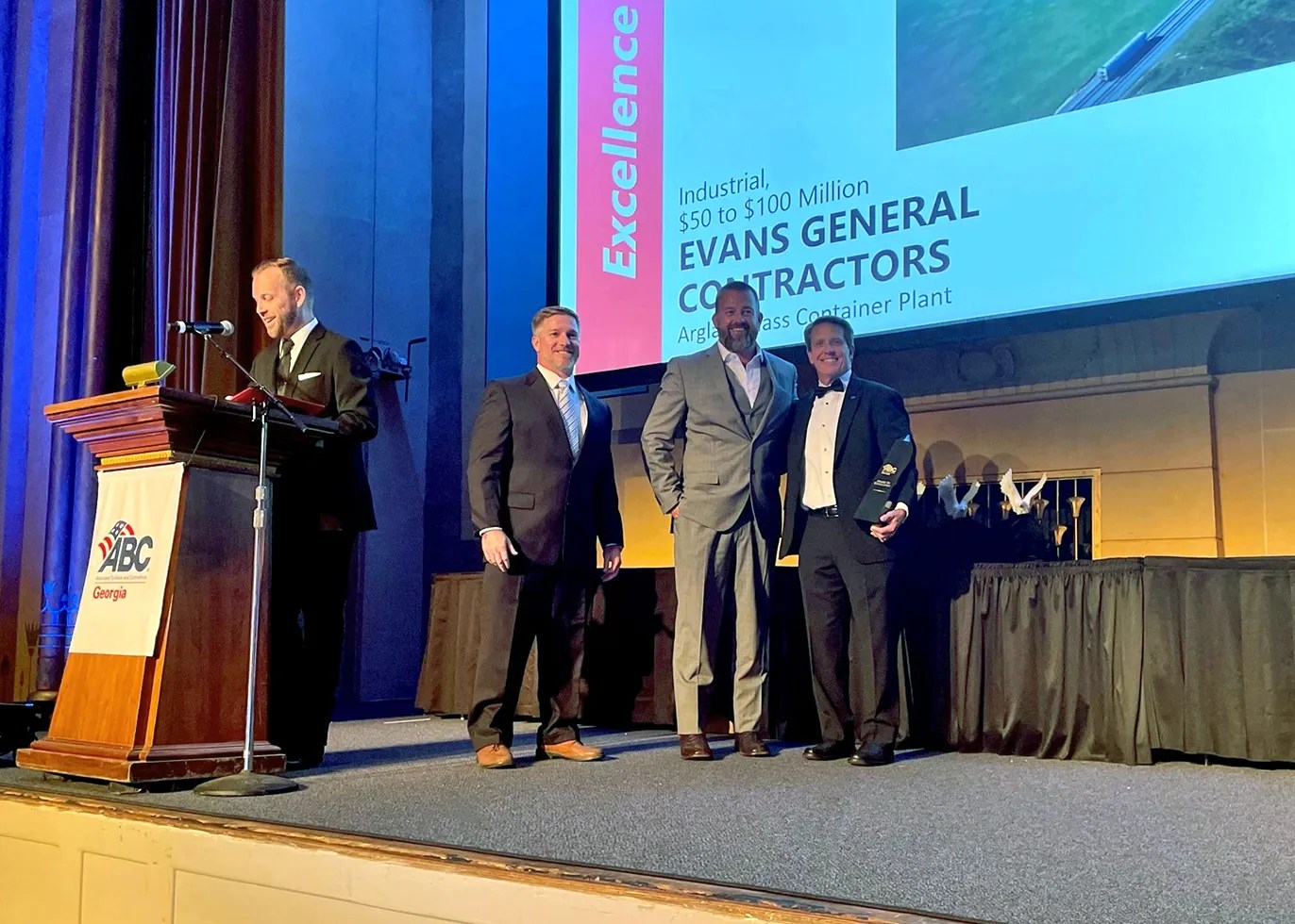 Evans Receives ABC Excellence in Construction Award Evans General Contractors