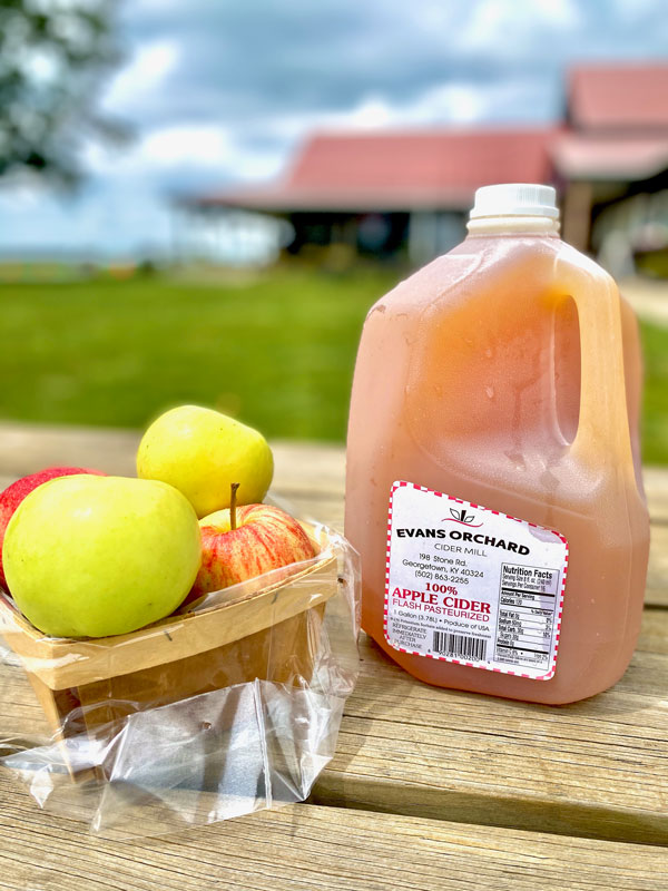 cider Evans Orchard
