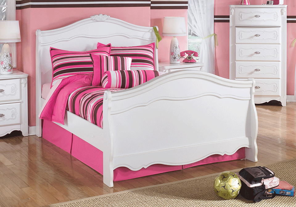 Exquisite Youth Sleigh Full Bedroom Set Evansville Overstock Warehouse