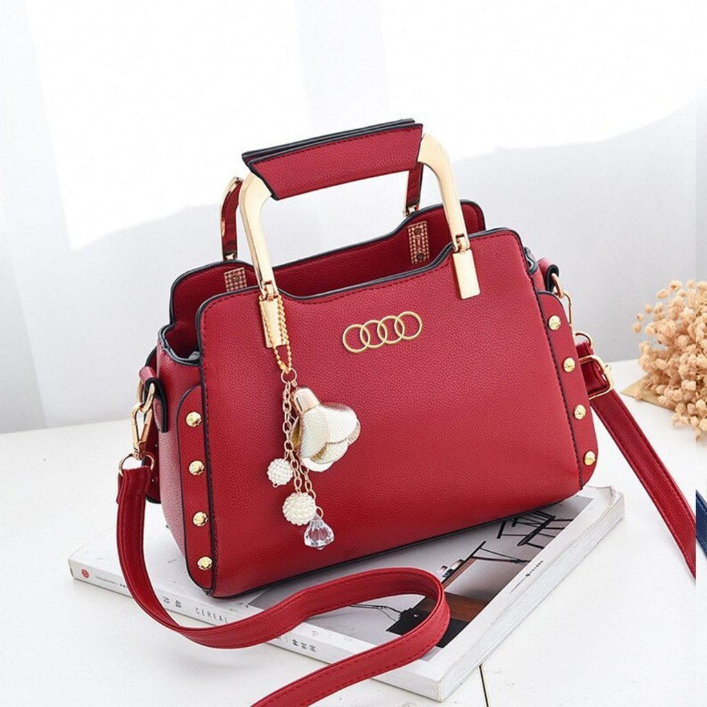 Audi Genuine Leather Lady Handbag Audi Collection EvaPurses