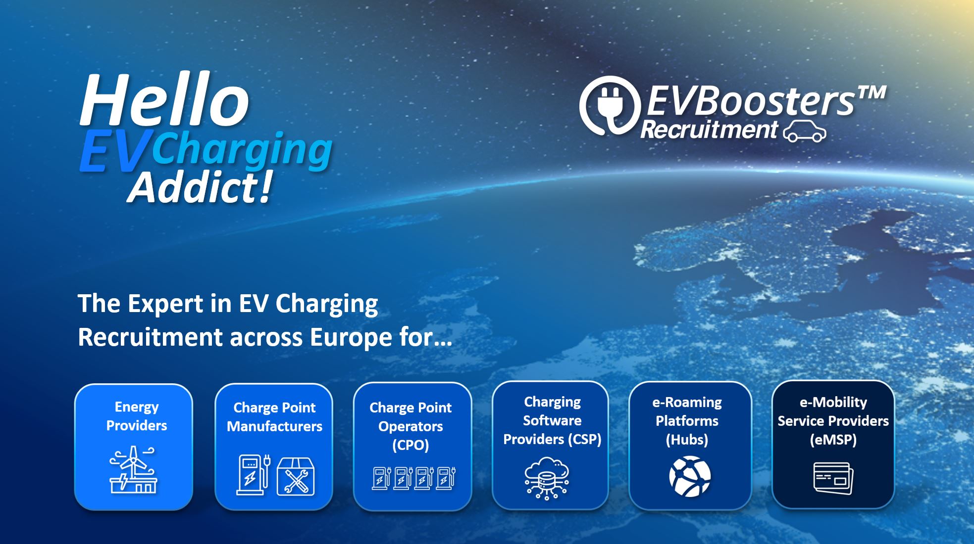 EVBoosters Recruitment Expert in EV Charging Jobs in Europe