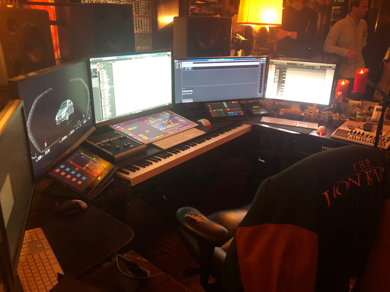 Office of Hans Zimmer, Hollywood sound producer and Oscar winner