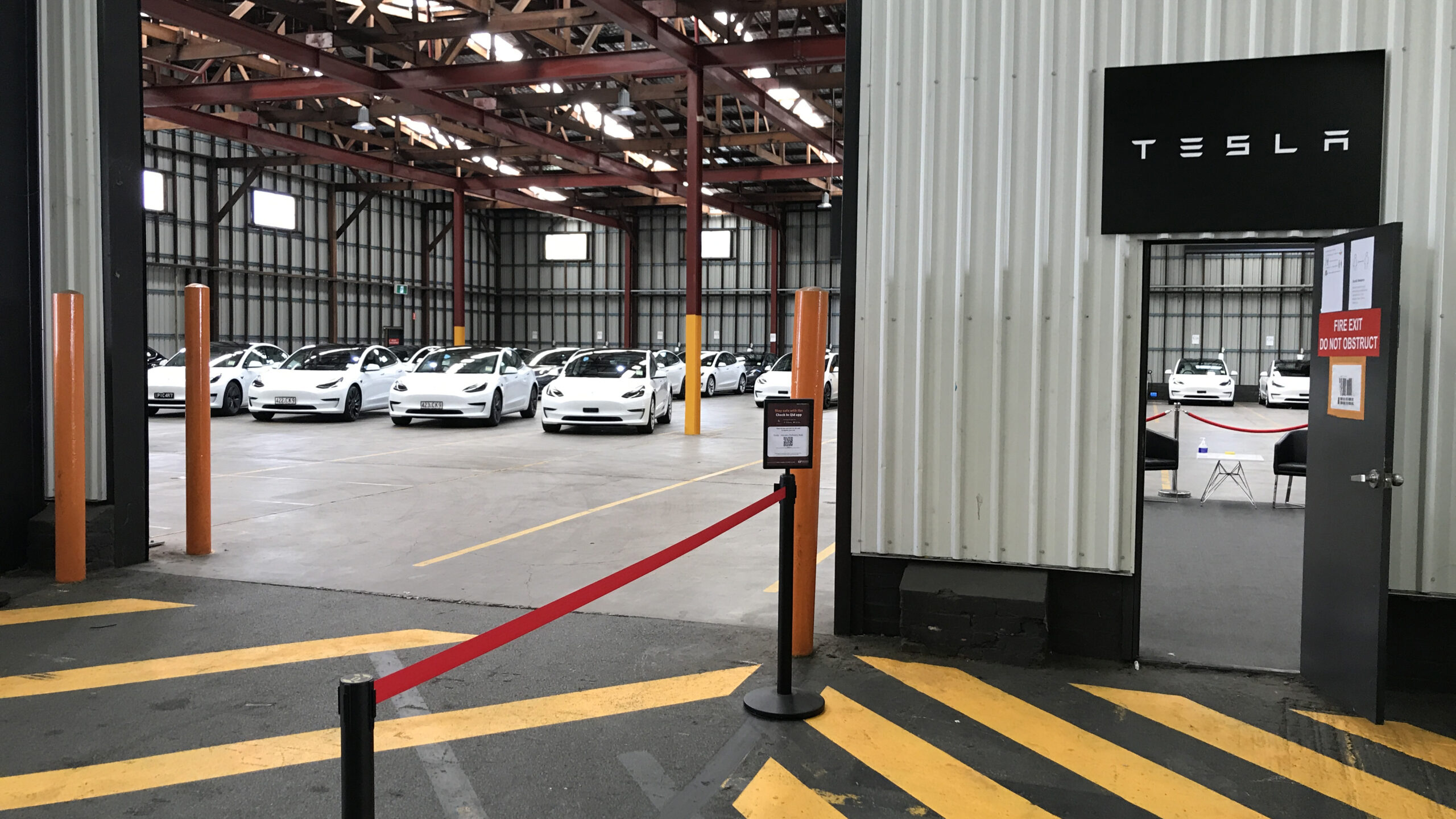 Your new Tesla, Sir? Step into my warehouse EV Central
