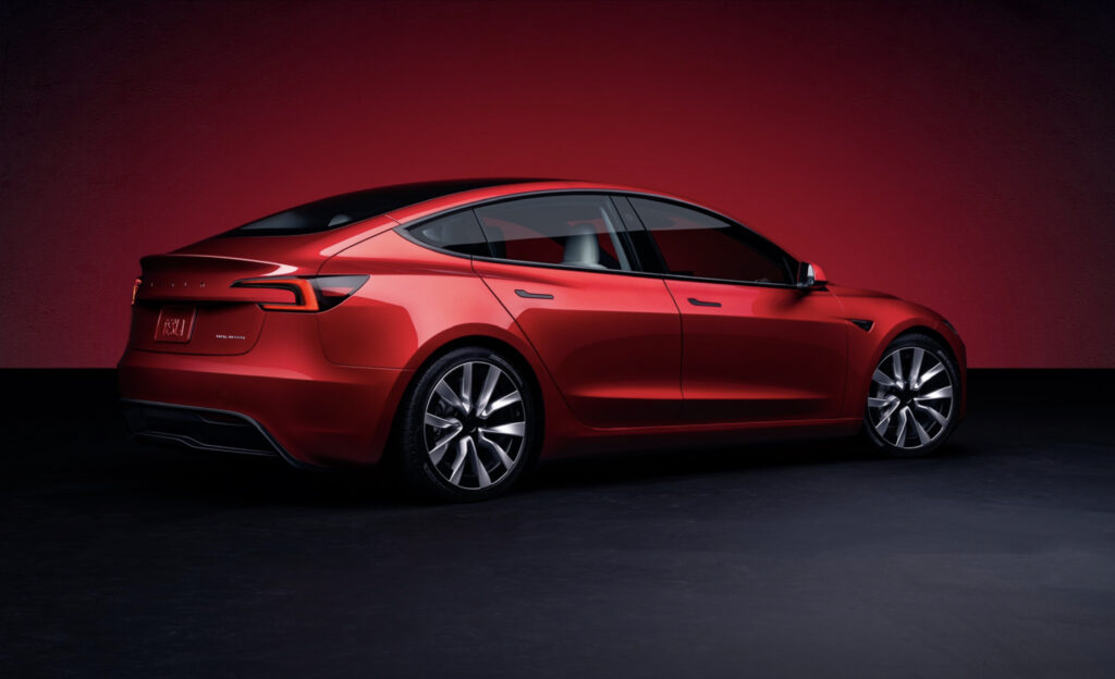 Updated Tesla Model 3 electric car now on sale in Australia, bringing Project Highland updates