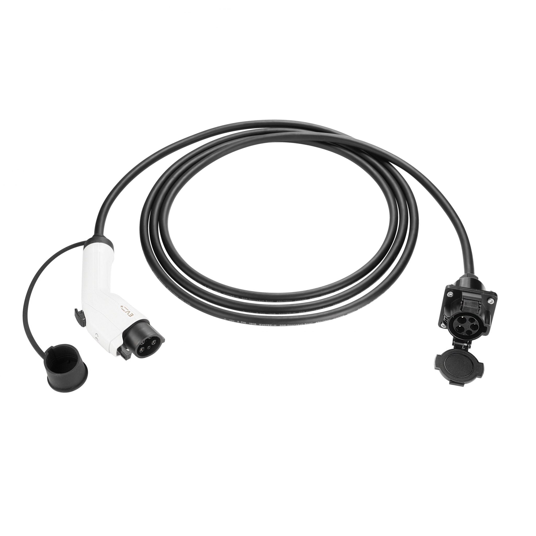 J1772 Extension EV Car Cable for Electric Vehicle 32A type 1 5 meters