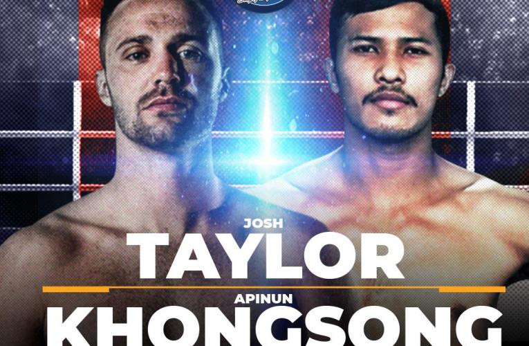 JOSH TAYLOR LISTO PARA MEDIRSE A APINUN KHONGSONG