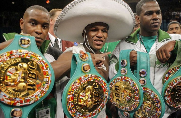 FLOYD MAYWEATHER: ASÍ LUCE UN BOXEADOR QUE “ELIGE” RIVALES FÁCILES