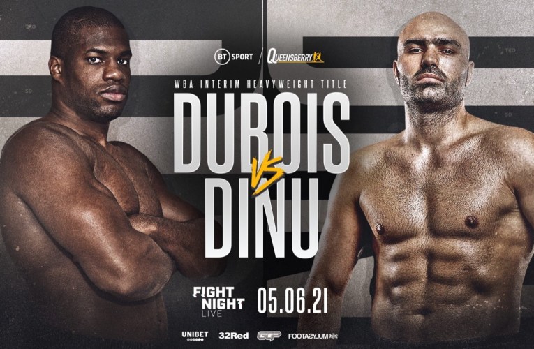 Daniel Dubois vs. Bogdan Dinu este sábado