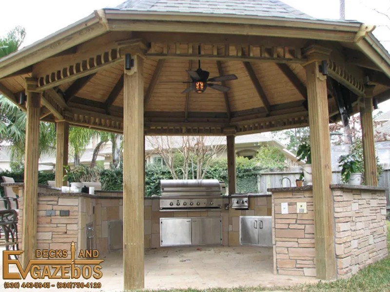 20 Sensational Outdoor Kitchen Gazebo Home, Family, Style and Art Ideas