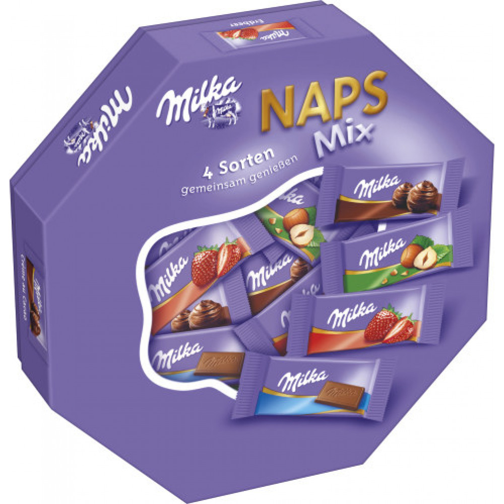 milka naps mix 138g from wholesale and import