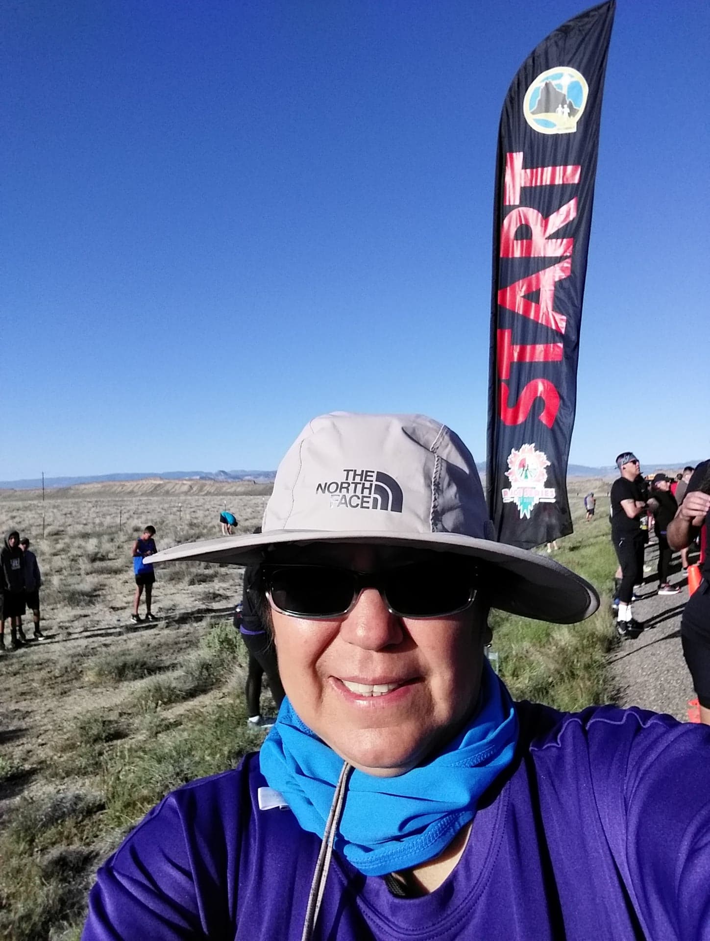 Shiprock Marathon—running, volunteering &amp, massaging a hero Eves Fund