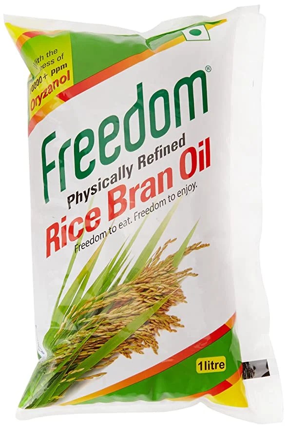 HOME DELIVERY of Freedom Rice Bran Oil 1 Litre ORDER NOW