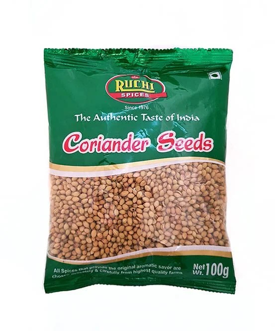 HOME DELIVERY of Ruchi Coriander Seeds/ Gota Dhania 100 Gram ORDER NOW