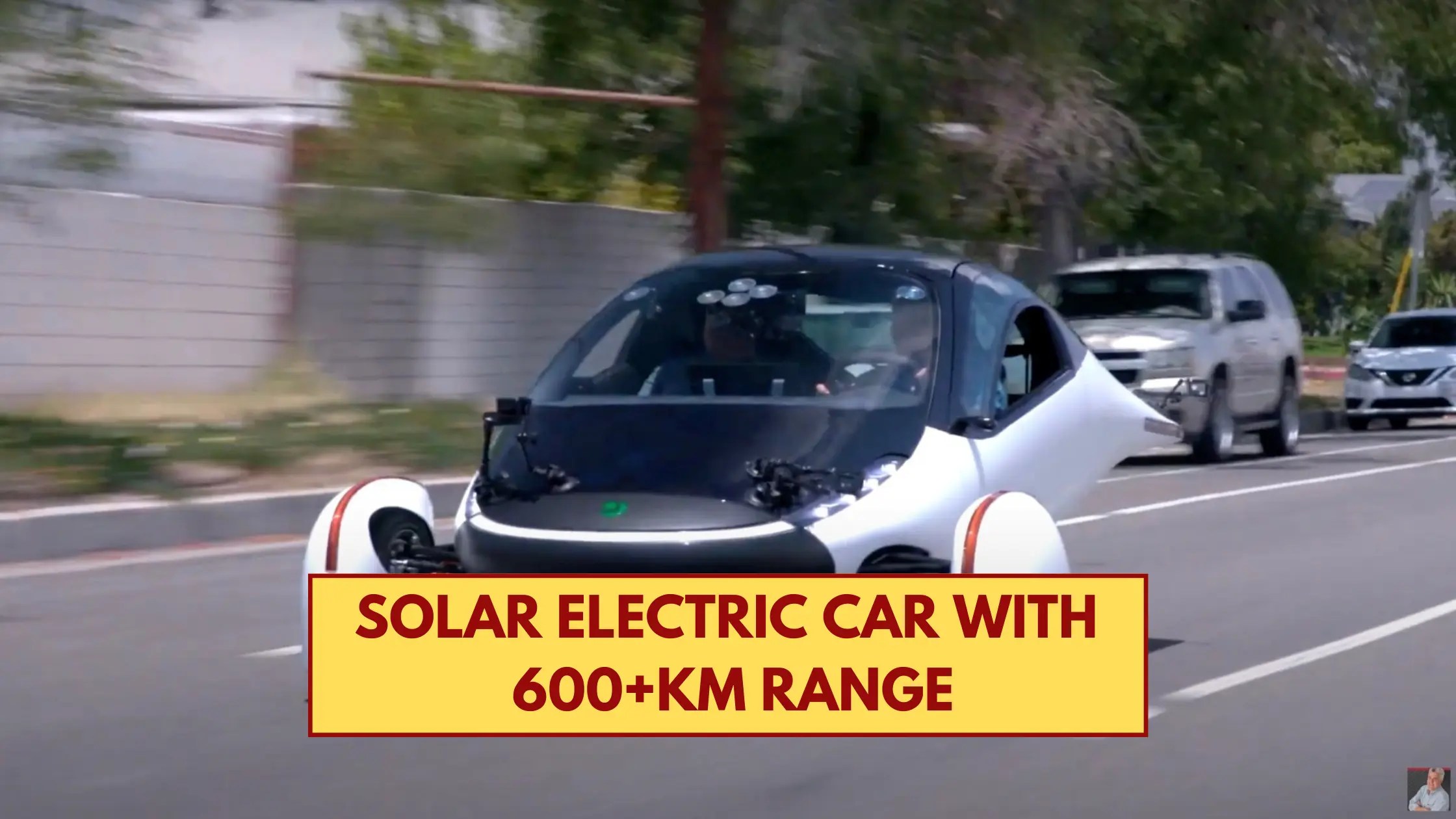 This Solar Electric CAR can run 600+km on Full Charge
