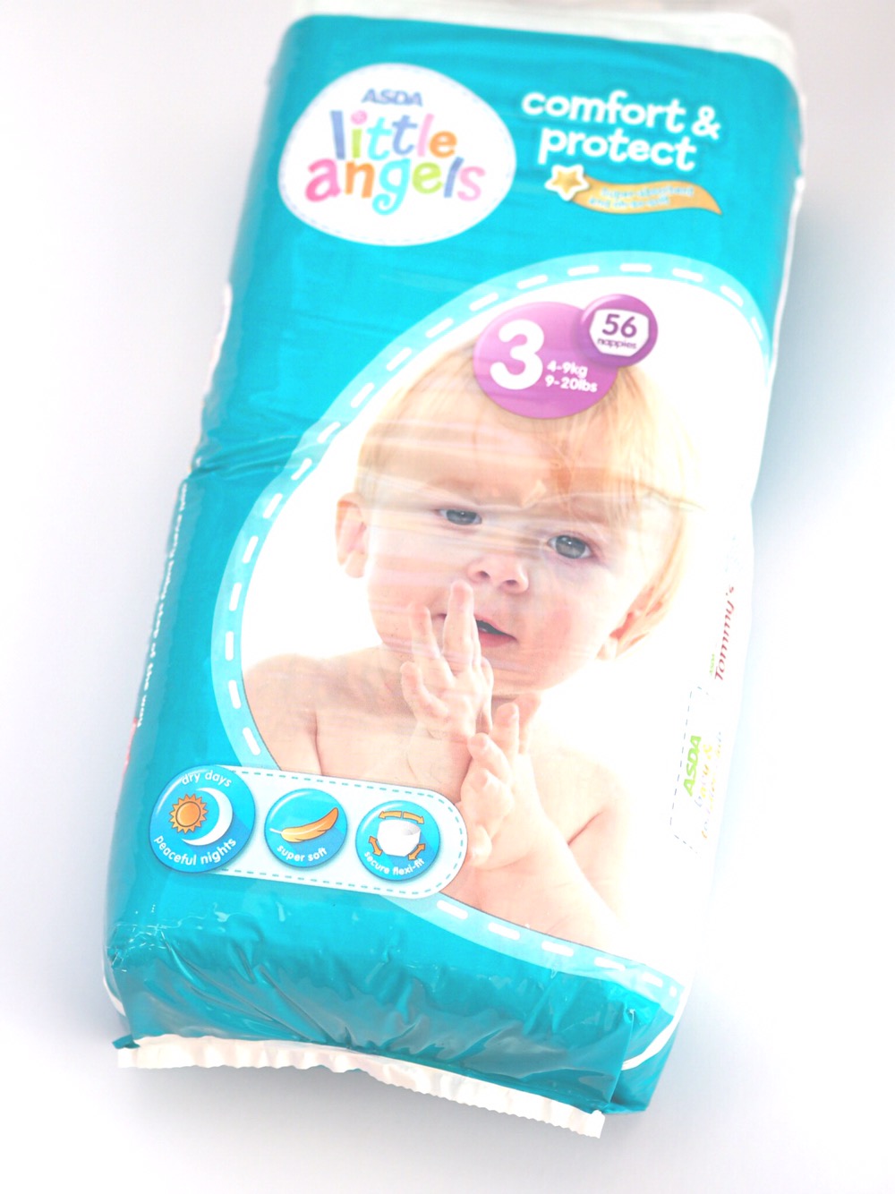 Mummy Mondays Asda Little Angels Comfort & Protect Nappy Review