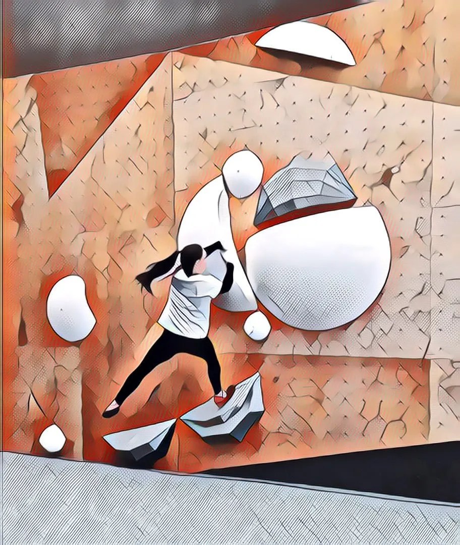 Why Are Climbing Holds So Big? Evening Sends