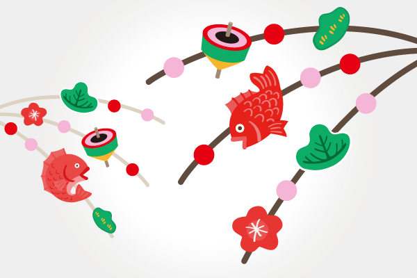 正月飾り お正月 無料イラスト3 | 素材Good お正月飾りのフリーイラスト – Events Design