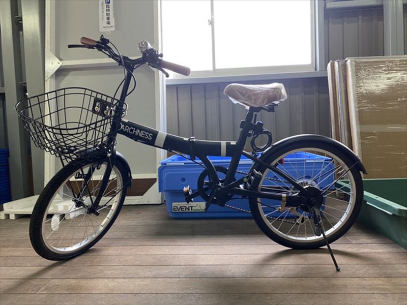 折りたたみ自転車 レンタル業者は東京 大阪 全国イベント21へ!