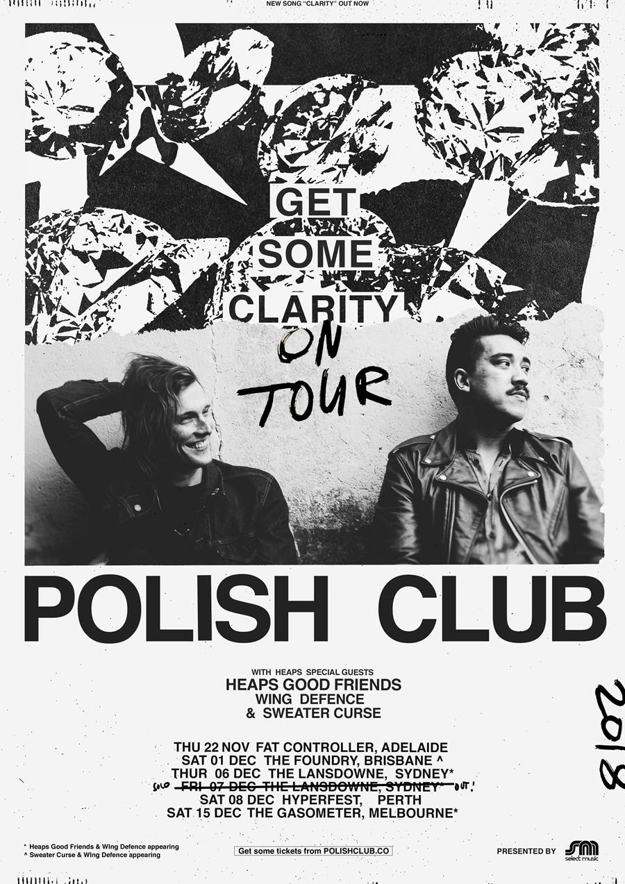POLISH CLUB Share New Video For ‘Clarity’ & Headline Tour On Sale Now