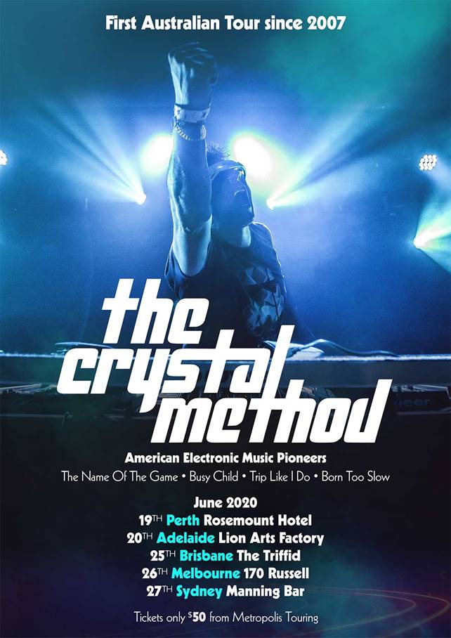 The Crystal Method tour Eventalaide