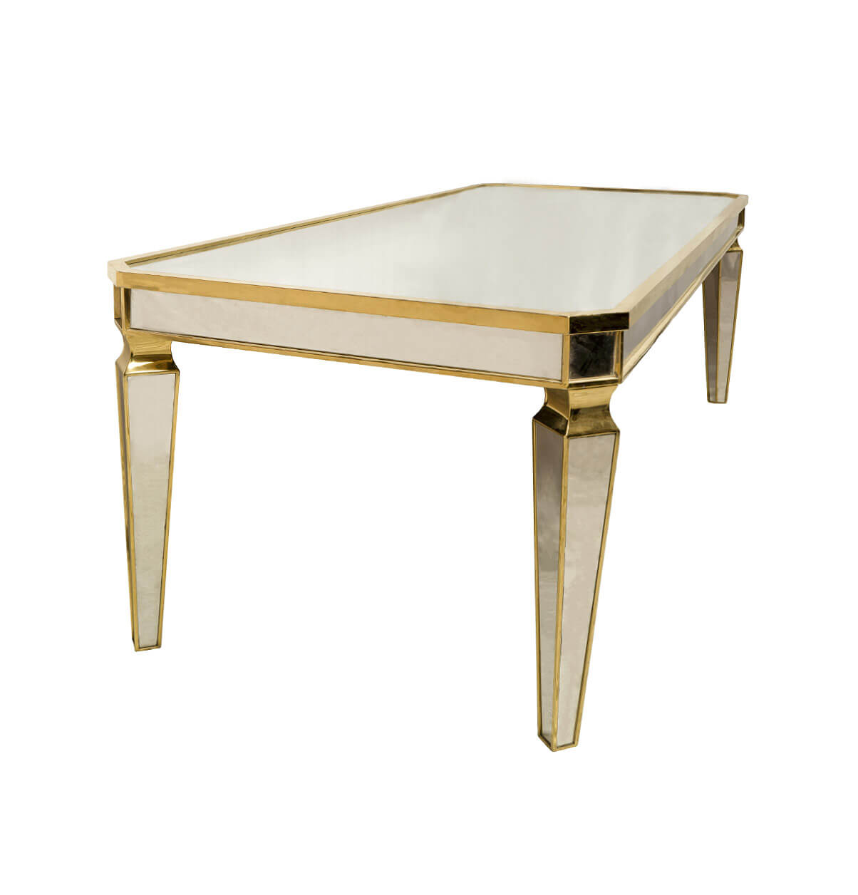 [Rental] Mirror Dining Table for rent in Dubai