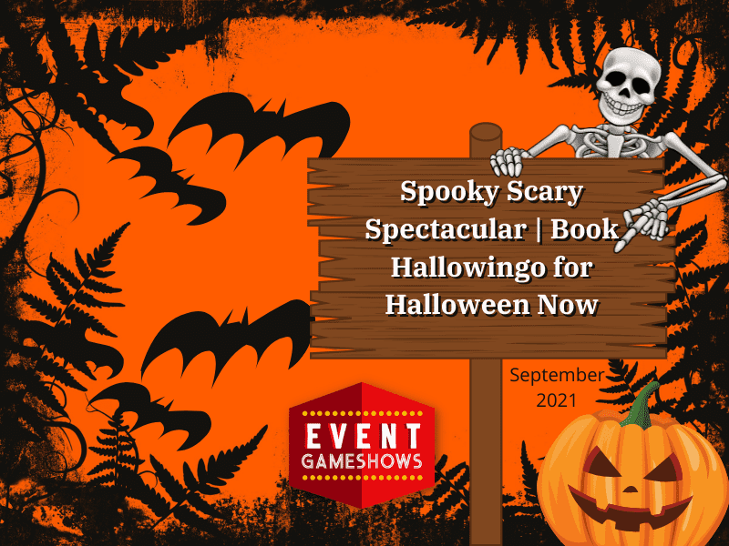 Spooky Scary Spectacular Book Hallowingo For Halloween Event Now