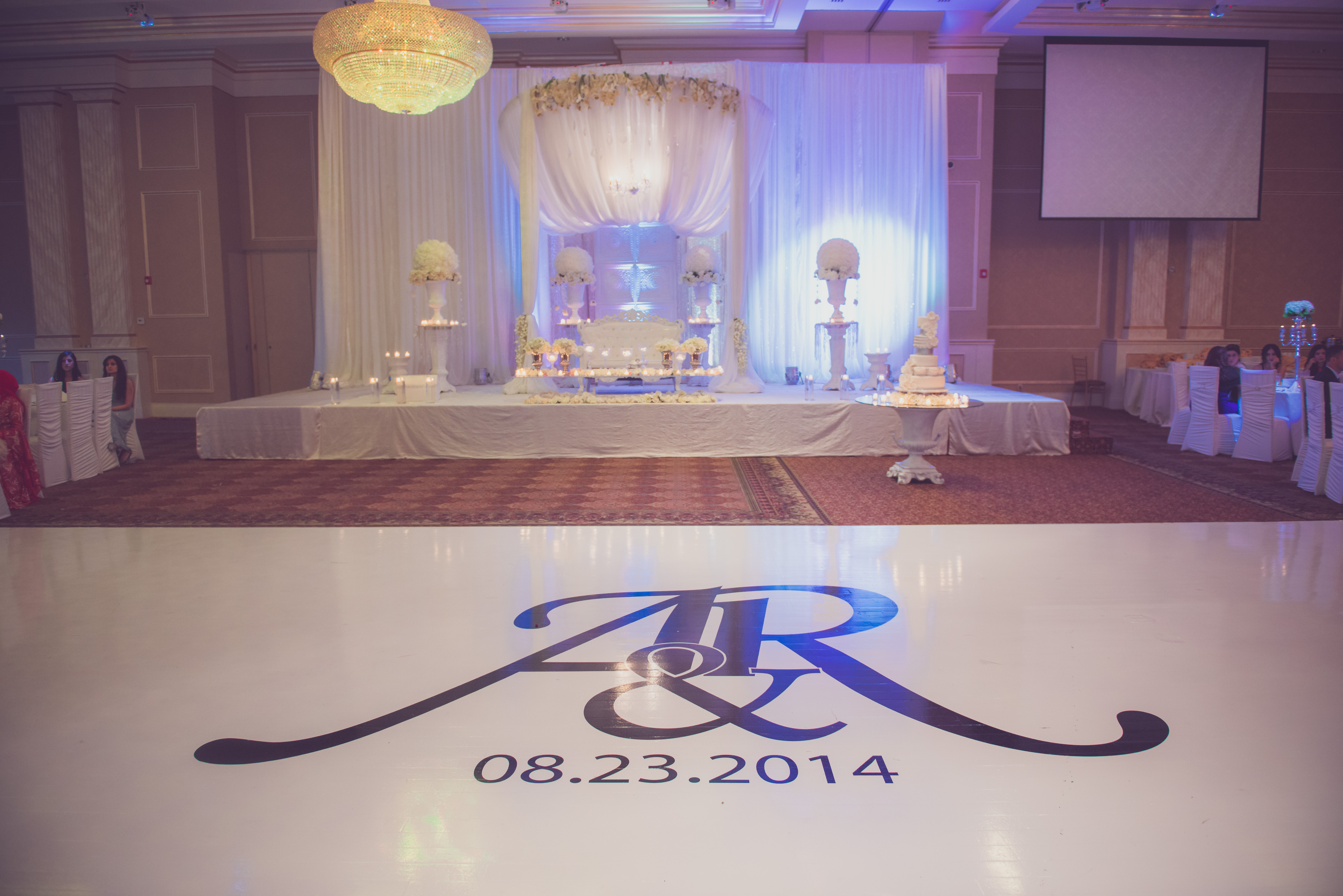 Vinyl Dance Floors Event Graffiti